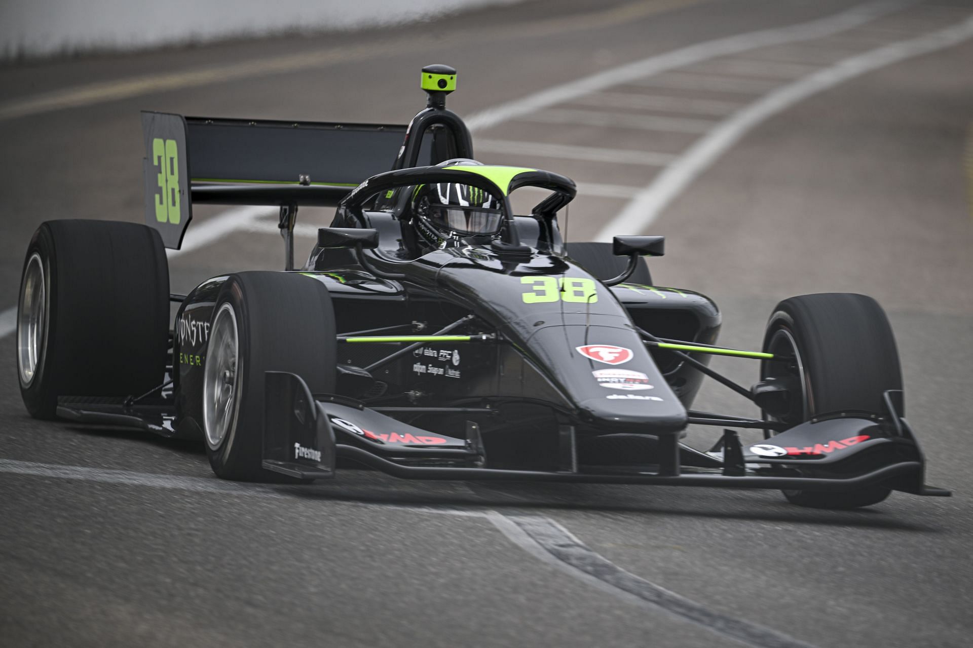 Hailie Deegan drives her No. 38 car at Indy NXT's Firestone Grand Prix of St. Petersburg - Source: Getty